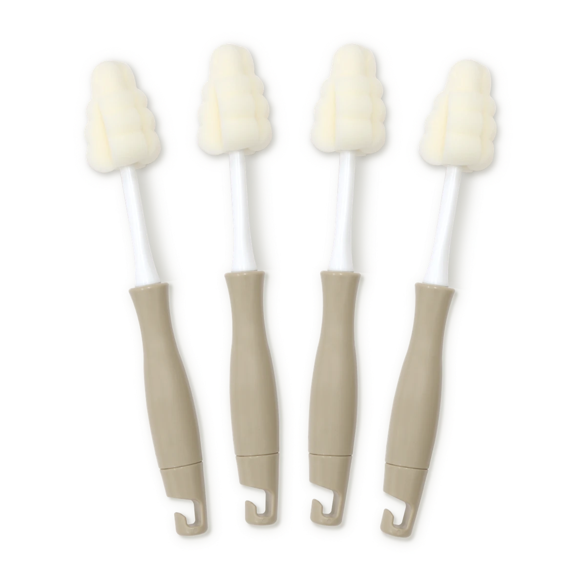 GROSMIMI All in One foam cleaning set for bottles and accessories, Mocha, 4 pcs
