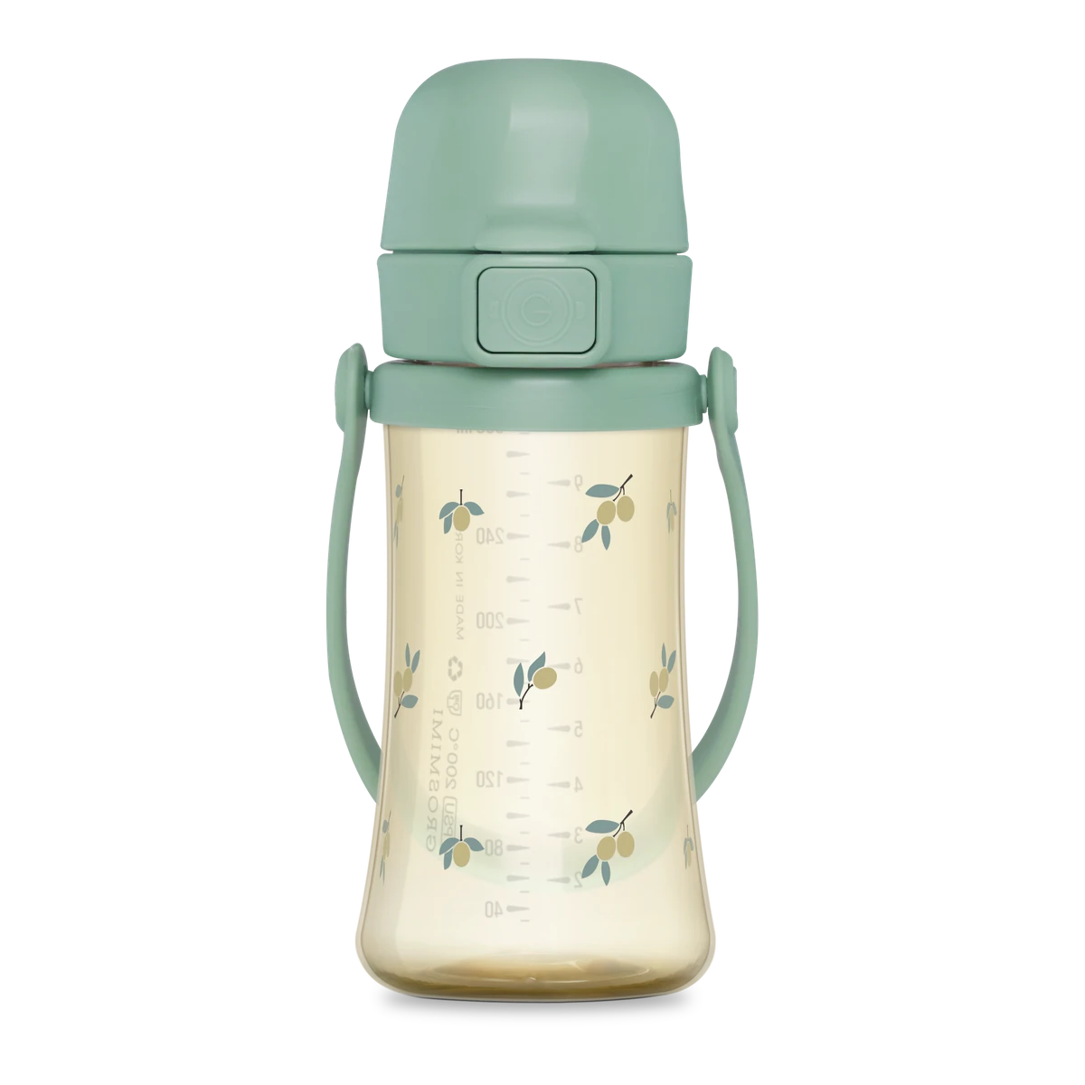 Kids tumblers — Olive, 300 ml · PPSU